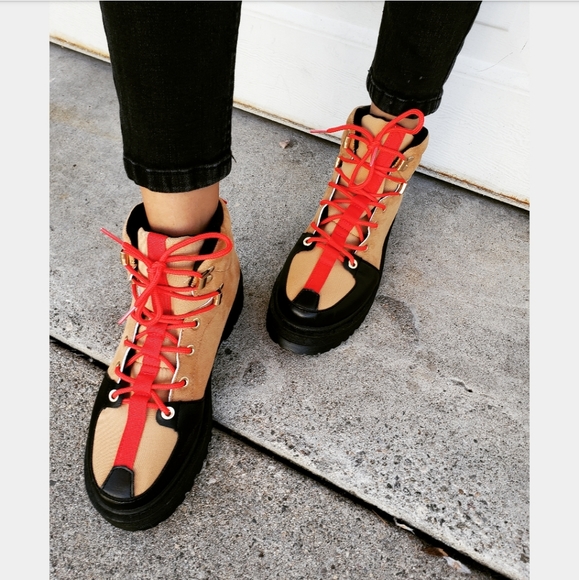 🚨END OF SUMMER SALE// platform combat boot camel - Picture 6 of 8